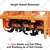 Wegman 4 Feet Single-Speed Rotavator with 24 Blades Suitable for 24 HP to 35 HP Tractors 
