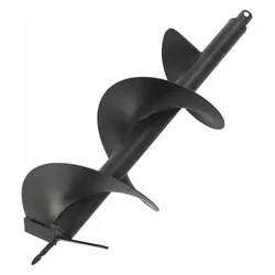 Heavy Duty 16 inch Single Spiral Auger Bit For Earth Auger/ Post Hole Digger Machine