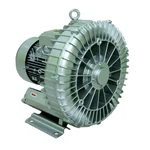 Heavy Duty 5.5 HP/4 KW Three Phase Single Stage Ring Blower For Agitate & Aerate Water In Spa/Fish & Aquaculture Tank