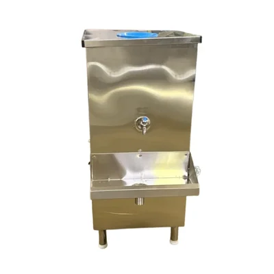 Commercial Electric Stainless Steel 40 Litre Water Cooler with Single Tap Jar for Industrial Use