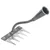 Heavy-Duty 6 Tooth Spike Harrow - Durable Agricultural Tool for Soil Tilling, Leveling & Weeding  