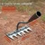 Heavy-Duty 6 Tooth Spike Harrow - Durable Agricultural Tool for Soil Tilling, Leveling & Weeding  