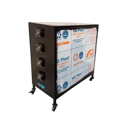 High Quality 60 Kg Hybrid Solar Dryer With 20W 12V Solar Panel for Drying Vegetable, Fruit and Non Veg Item