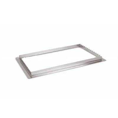 Pack of 4 | 20.5X12.75 inch SKEWER FRAME - STAINLESS STEEL - 1/1 Size