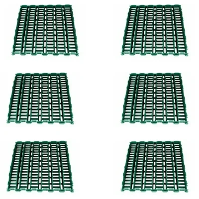 500kg Capacity Slatted Goat Flooring, 2x2 sq. feet Size(Pack-6 pcs)