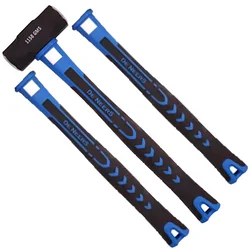 DE NEERS 2000 gms Fiberglass Handle Sledge Hammer with two spare Fiberglass Handle