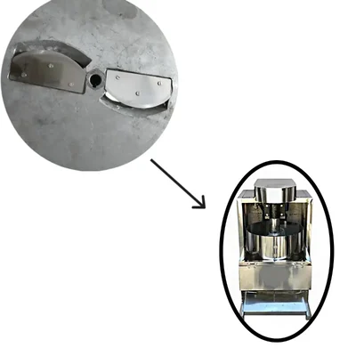 3 mm Blade for 1 HP Motor Operated Stainless Steel Cabbage Cutter Machine