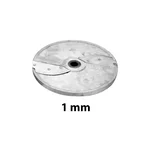1 mm Slicer Blade For Heavy Duty Stainless Steel Vegetables Cutting Machine 150-200 Kg/Hr Capacity with 1 HP Motor