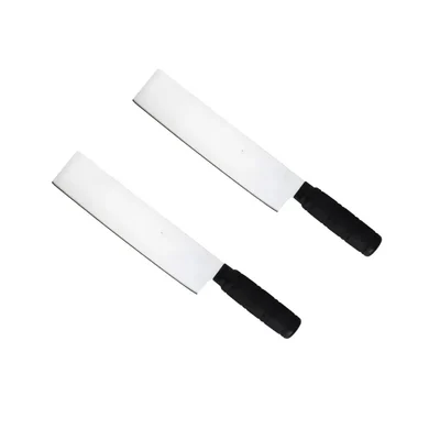 Smart Chef (AS01609-03) Stainless Steel Slim Chopper Knife (2pcs), 8 inch Blade for Kitchen Meat Butchery