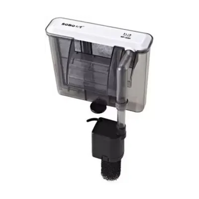 SOBO WP-408H Slim Hang On Filter Power Aquarium Filter for Salt Water and Fresh Water