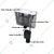 SOBO WP-408H Slim Hang On Filter Power Aquarium Filter for Salt Water and Fresh Water