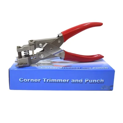 Dotpot 2-in-1 Corner Rounder & Slot Punch, 5mm Radius Corner Trimmer, 3x13 mm Slot for ID, PVC, Visiting Cards,Tags 