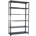 Premium Quality18 x 36 x 98 Inch 6 Shelves Multipurpose Storage Rack (20 Gauge Shelves & 14 Gauge Angle) 