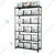 Premium Quality18 x 36 x 98 Inch 6 Shelves Multipurpose Storage Rack (20 Gauge Shelves & 14 Gauge Angle) 