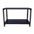 Menage 24 x 29 x 12 Inch 2 Shelves Slotted Angle Metal Rack