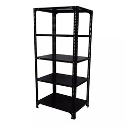 Menage 60x23x18 Inch 5  Shelves Multipurpose Storage Rack With Accessories