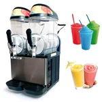 Elanpro FBXC 224 Electric Slush Dispenser Machine, 12L+12L Capacity