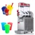 Ugolini MINI 1 Commercial Granita Slush, Margarita Smoothie, Frozen Drinks Beverage Maker Machine Dispenser, 6L Capacity 