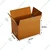 MM Will Care Small Brown 3 Ply Thick 150 Gsm Paper Corrugated Packing Box for Storing and Packaging (18x10x10cm)(Pack-25 Pcs)