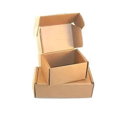 25 Pcs, 5 x 3 x 2 Inch 3 Ply Corrugated Cardboard Mailer Box For Packing, Moving, Shipping, Gifting, Multi Propose Use