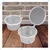 200pcs, 25ml Mini Dip Sauce, Chutney Packaging Cups with Attached Lid 