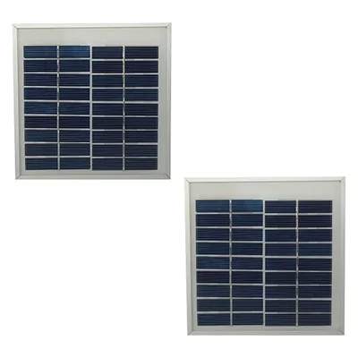 Gramstrong 10W Polycrystalline Solar Panel with 1 Year Warranty for Home Usage Pack of 2