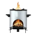 Greenway Smart Stove | Smoke Less Mini  Bioflame Wood Stove for Affordable Clean Cooking