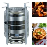 PEPL Smokeless Wood Burning Cooking Stove for Hotel & Restaurant with 6 Months Warranty