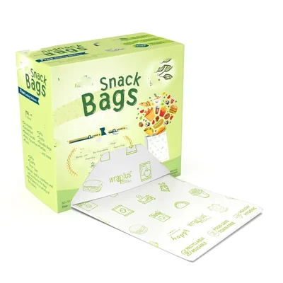 100 Pcs, 1kg Capacity Snack Paper Envelopes, Grease-Resistant Disposable Paper Bags for Takeaway & Food Packaging