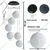 Gramstrong Wind Solar Ball Chimes Outdoor Color Changing Snow Ball Wind Chime Birthday Lights for Yard, Garden and Home
