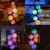 Gramstrong Wind Solar Ball Chimes Outdoor Color Changing Snow Ball Wind Chime Birthday Lights for Yard, Garden and Home