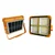 Gramstrong Republic Shark 250 Solar 2-in-1 Flood Camp, Stepless Brightness Control Light, Perfect For Emergencie(Orange)