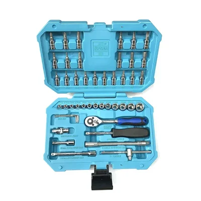 Taparia 1/4 Inch 46 Pcs Socket Set (SA46)