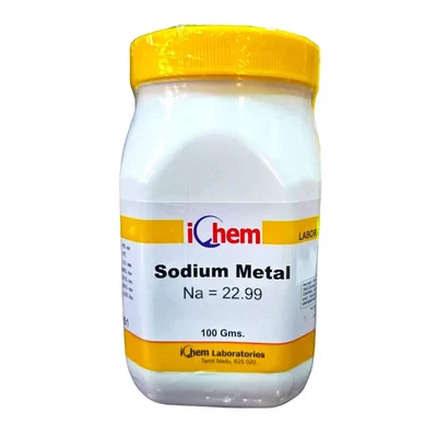 ICHEM SODIUM METAL 100GM Purity 99.9% High Grade Coated In Liquid Paraffin