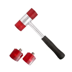Taparia 50 mm Soft Faced Mallet Hammer With 2 Extra Spare Mallet