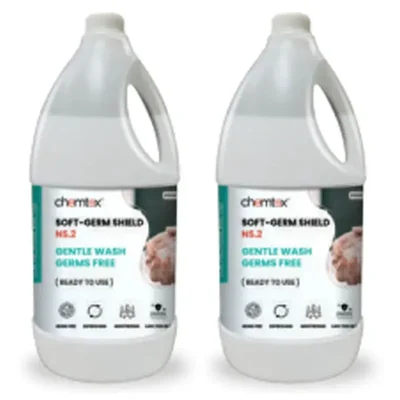 2 Pcs of Chemtex (5 Liter x 2 pcs) Soft Germ Shield NS.2 Gentle Wash