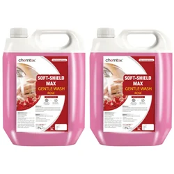 2 Pcs of Chemtex (5 Liter x 2 pcs) Soft-Shield Max Rose Gentle Wash