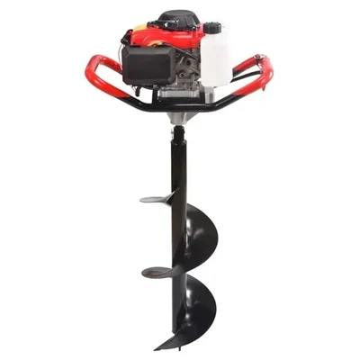 Sprayman 82 CC 4 Stroke Petrol Earth Auger with 12 Inch Bit | Soil Drilling Machine SEA-8000