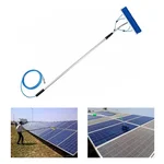 Zoom Solar Cleaning Brush with 3m Water-fed Pipe and Aluminium Telescopic Pole