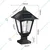 Gramstrong Solar Aero Gate Light, Dusk to Dawn Waterproof Solar Lamp Outdoor Post Light (Pack of 2) with 1 Year Warranty