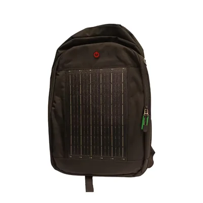 Gramstrong Solar Charging Backpack, Waterproof, Weatherproof Travel Bag with USB Port for Outdoor, Hiking, Camping & Work