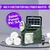 Gramstrong Solar Home Lighting System Portable With Inbuilt Torch, 3 Bulbs, 3 W Solar Panel  Multi Mobile Charging Cables