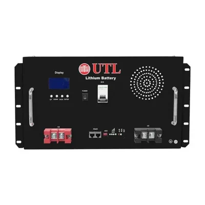 UTL ULIBES-51.2V 100AH-LP 100PM (Parallel Battery Option) Black Lithium-ion Solar Inverter Battery With 5 Years Warranty
