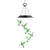 Gramstrong Solar Wind Color Changing Humming Bird Chime, LED Decorative Waterproof Light for Party, Window and Balcony