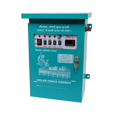 Toyo 25 KV 100 Acre Metal Body Solar Zatka Machine for 70 Acre with Cable and Siren