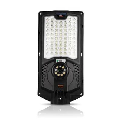 Gramstrong Republic Outdoor 4G Solar Security Camera With Street Light & Human Tracking