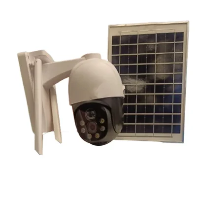 Gramstrong 5Mp Solar CCTV Security Camera with Solar Panel Built-in Battery With 1 Year Warranty for Home, Remote Area, Construction Site