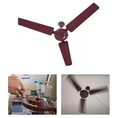 Gramstrong 24-30 Watt Solar Ceiling Fan, BLDC Copper Winding Motor for Home & Office