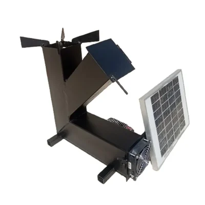 Premium Quality Smokeless Solar Wood Jet Stove With AC-DC Adapter For Home usage