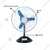 Solar Universe India DC 12V Table Fan, 9 inch Blade